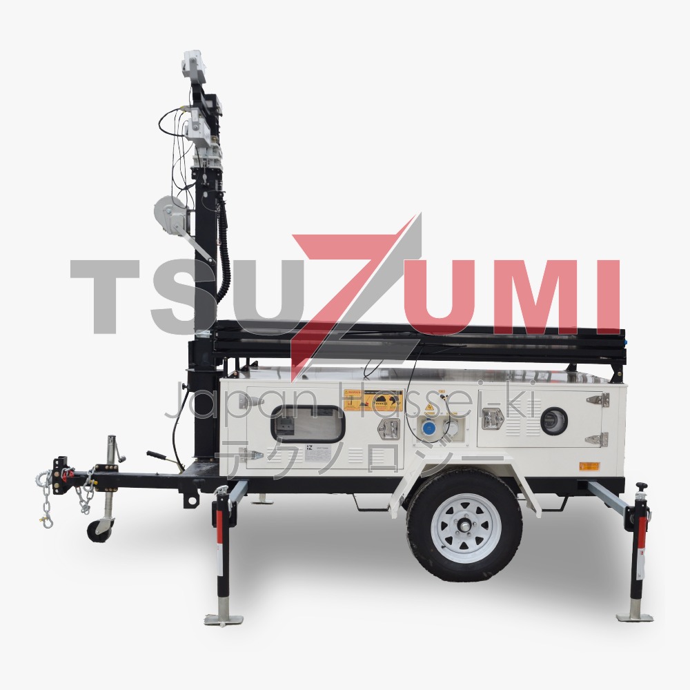 Solar Panel Light Tower Tsuzumi SLT7