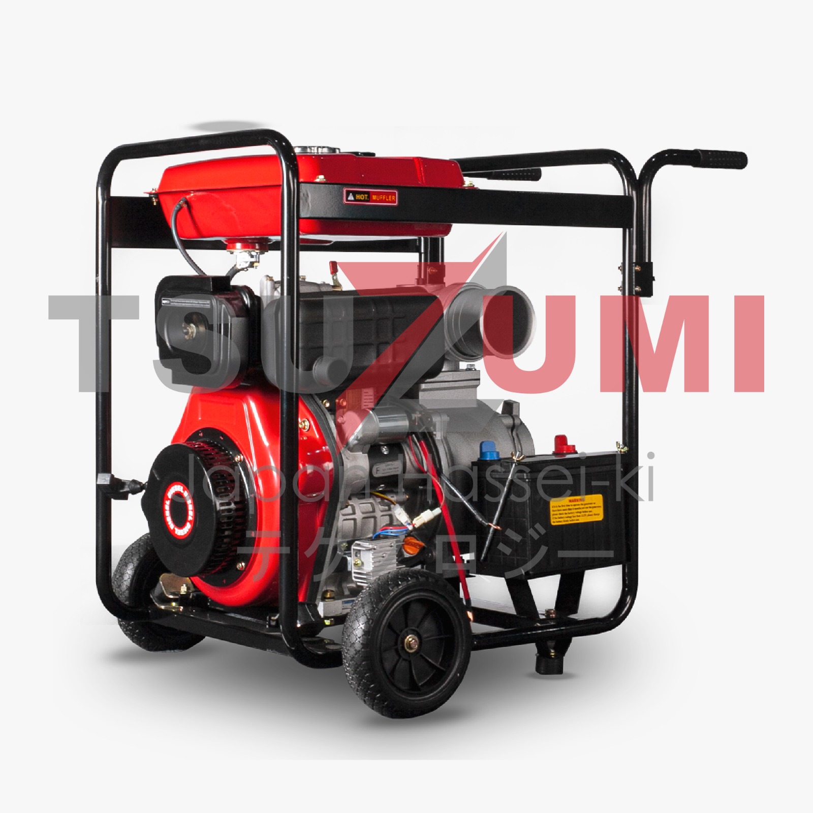 Pompa diesel alkon irigasi 4 inch waterpump solar FAW-VW FDP100E