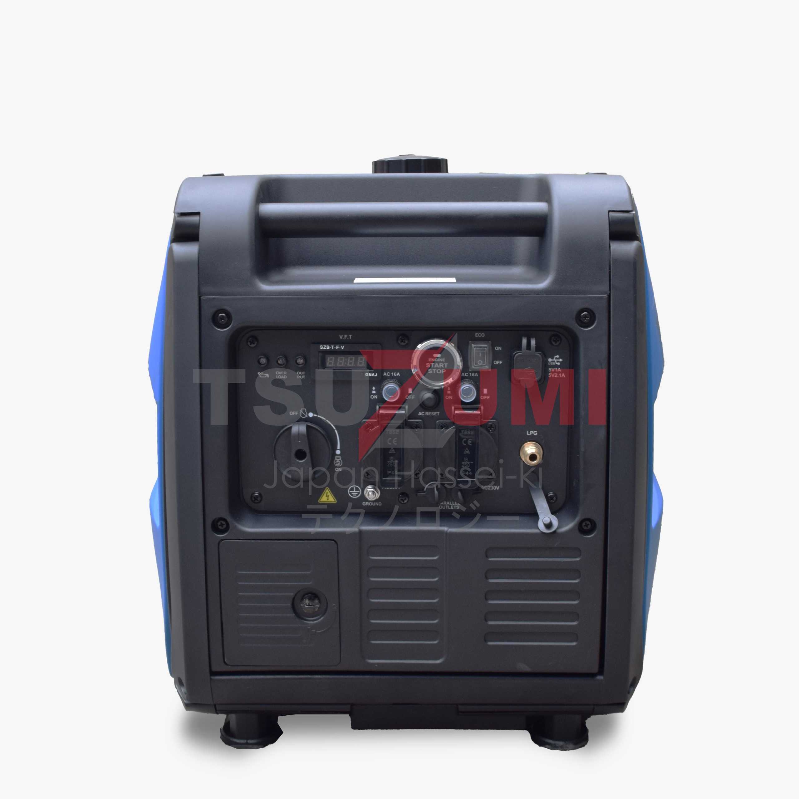 Genset Silent Inverter 5 KVA 4 KW Bensin & LPG 1 Phase TIG5000ISDF