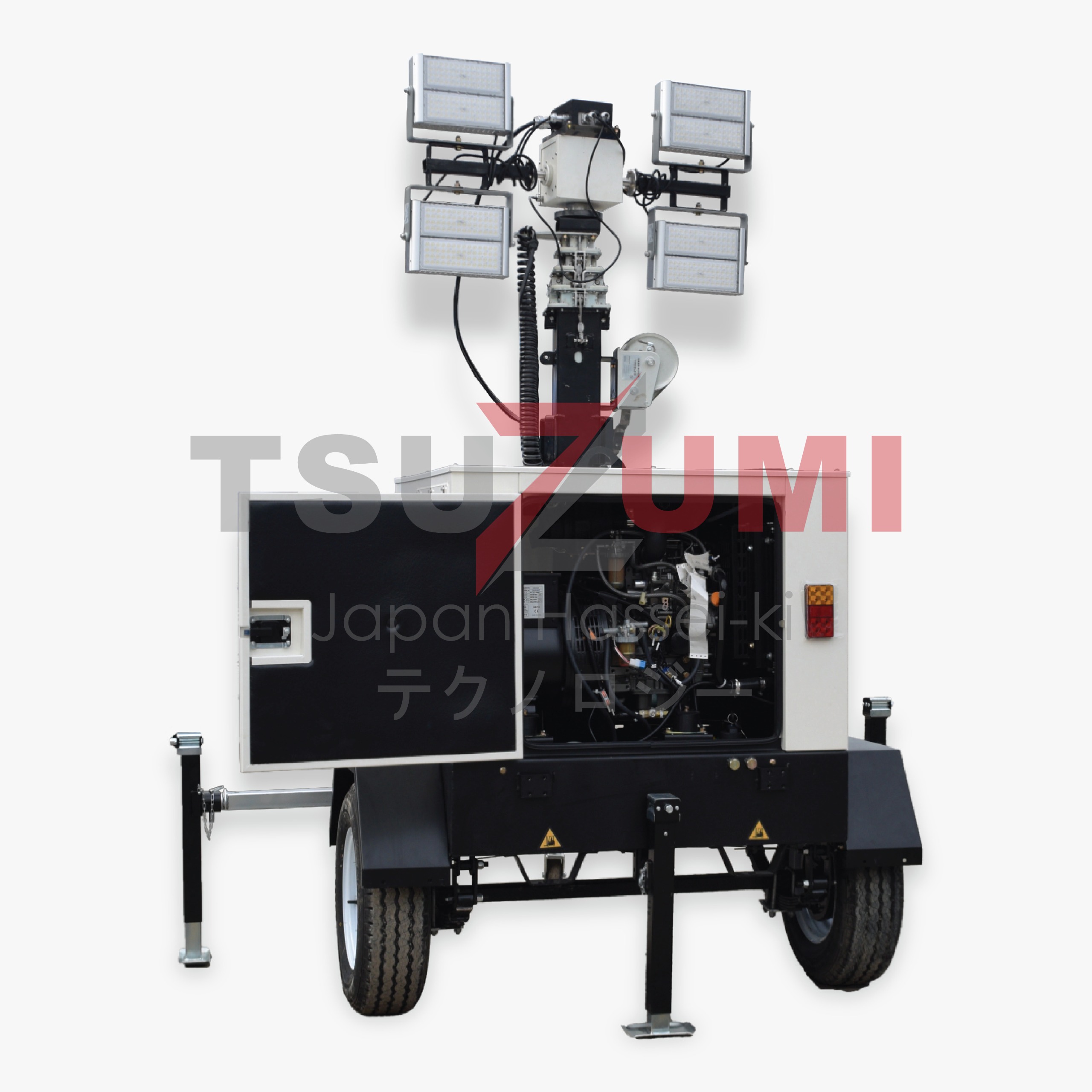 Light Tower LT8-Y Tsuzumi With Yanmar Engine