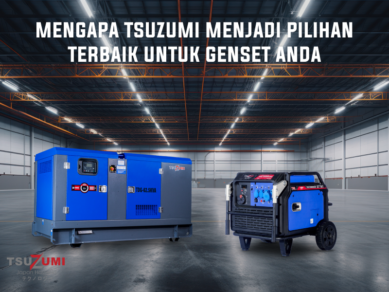 Mengapa Tsuzumi Menjadi Pilihan Terbaik untuk Genset Anda