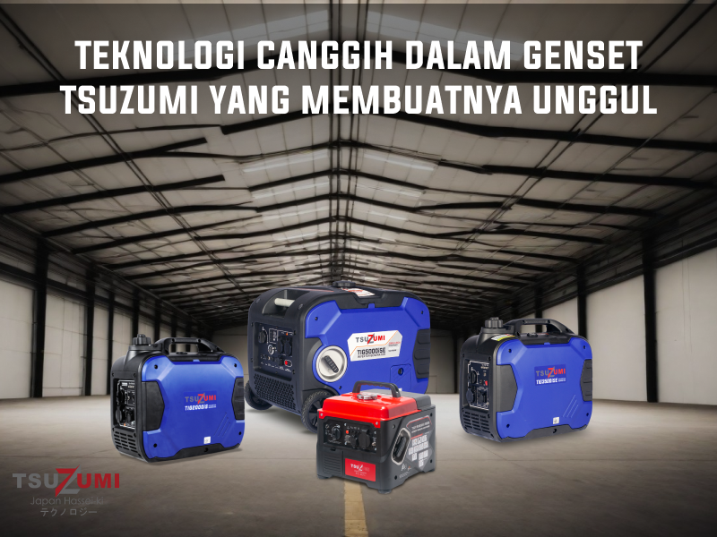 Teknologi Canggih dalam Genset Tsuzumi yang Membuatnya Unggul