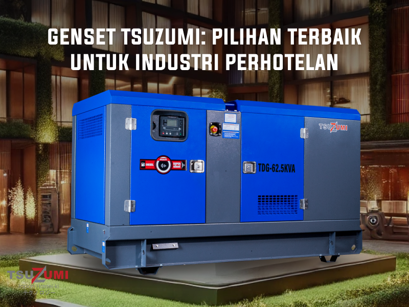 Genset Tsuzumi: Pilihan Terbaik untuk Industri Perhotelan