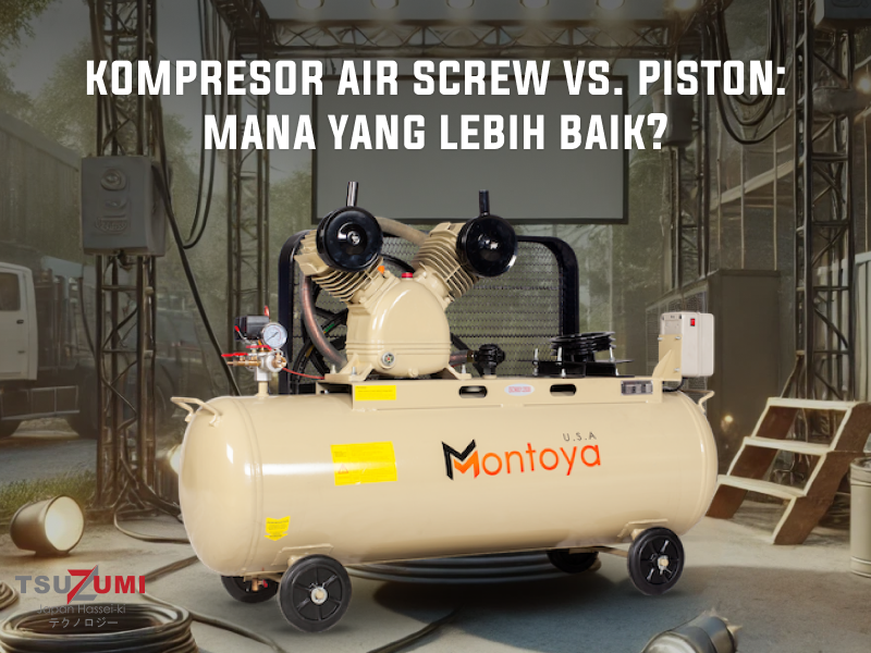Kompresor Air Screw vs. Piston: Mana yang Lebih Baik?