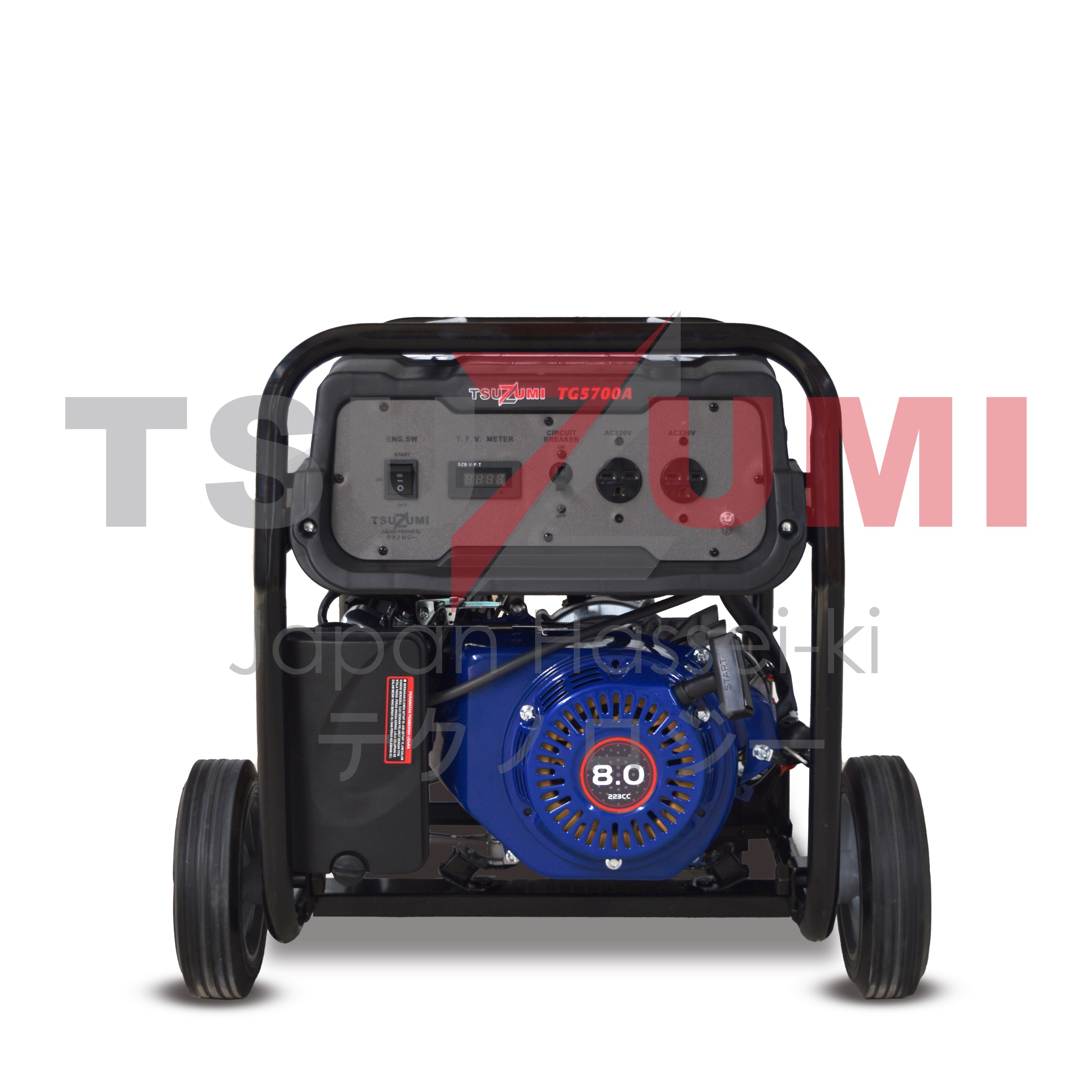 Genset Open 5 KVA 3.5 KW Bensin 1 Phase TG5700A