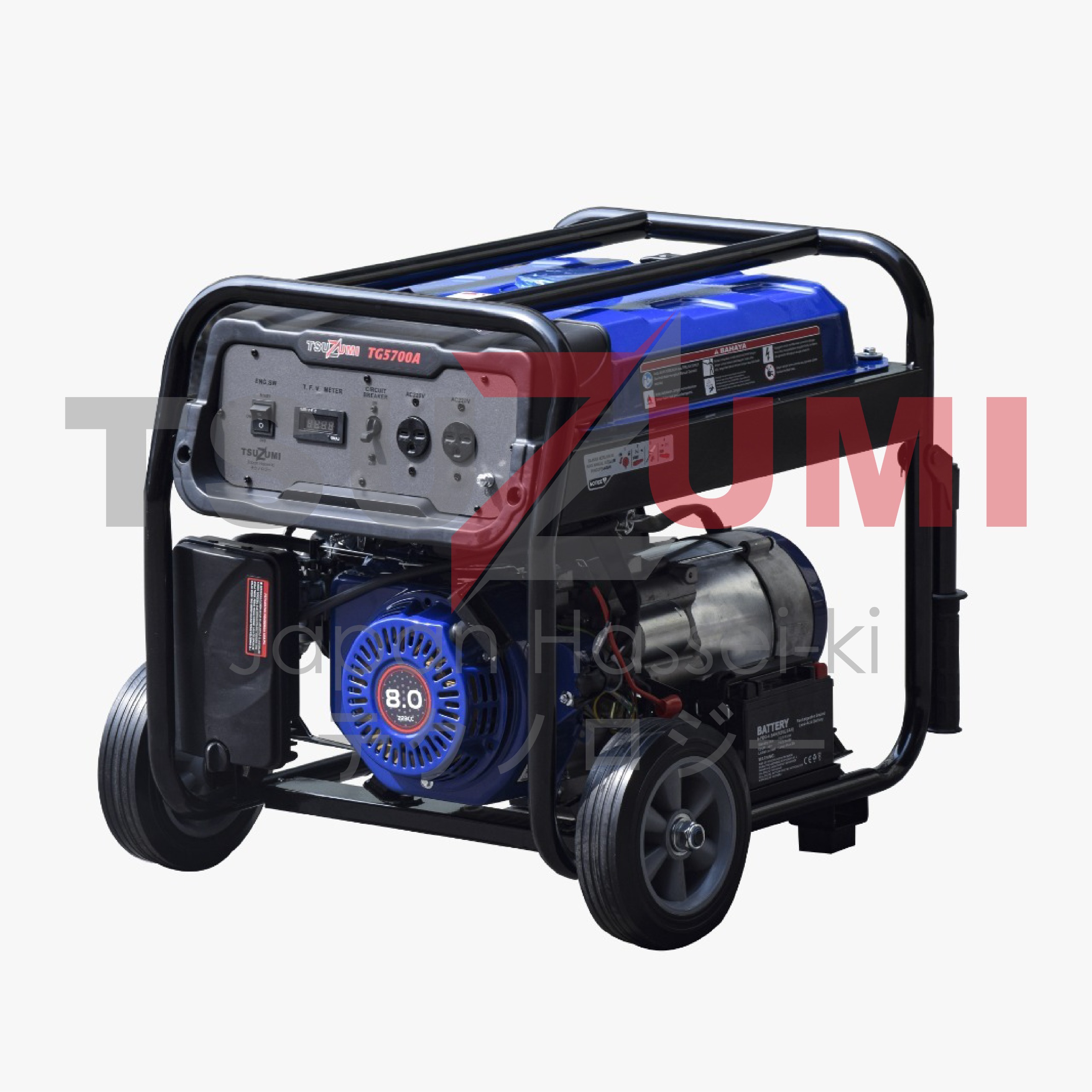 Genset Open 5 KVA 3.5 KW Bensin 1 Phase TG5700A