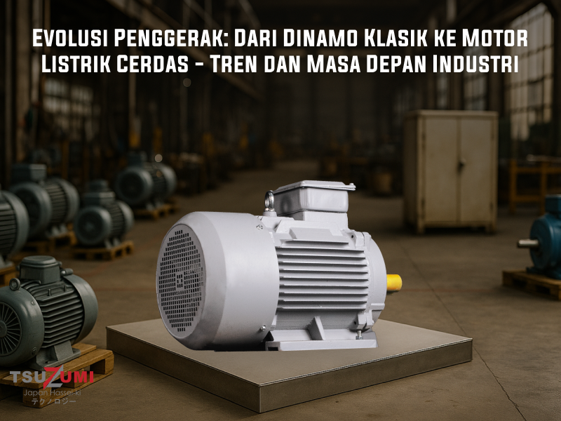  Evolusi Penggerak: Dari Dinamo Klasik ke Motor Listrik Cerdas - Tren dan Masa Depan Industri