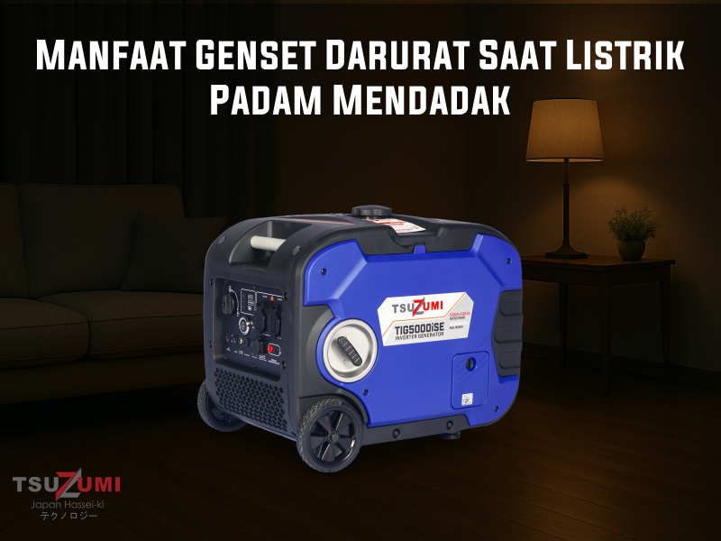 Manfaat Genset Darurat Saat Listrik Padam Mendadak