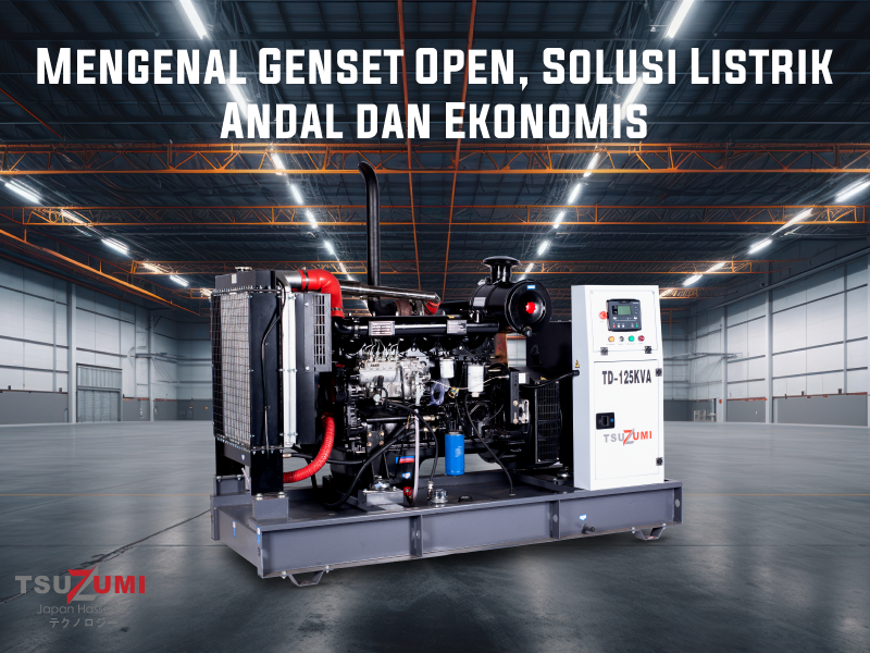 Mengenal Perbedaan Genset Diesel dan Genset Bensin