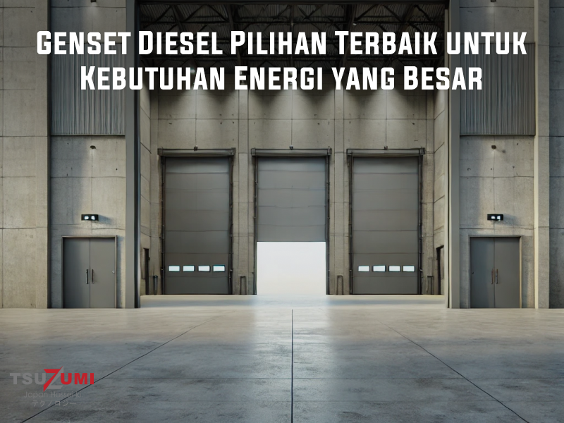 Genset Diesel Pilihan Terbaik untuk Kebutuhan Energi yang Besar