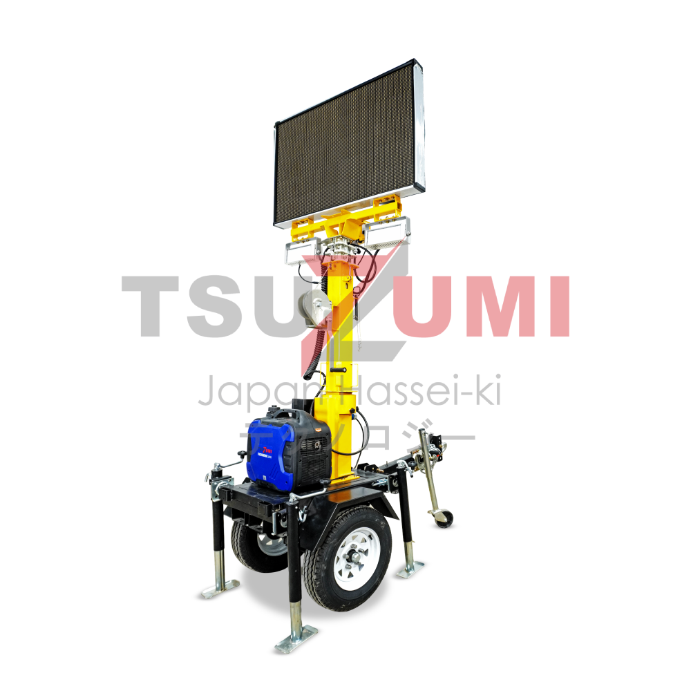 Tower Light Tsuzumi LT-6WL Komplit Genset Tsuzumi TIG 3500 ise