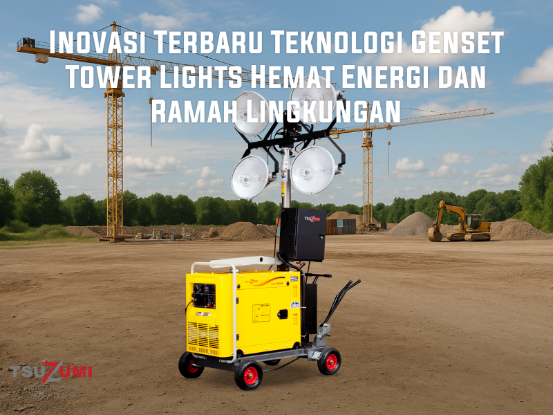 Inovasi Terbaru Teknologi Genset Tower Lights Hemat Energi dan Ramah Lingkungan