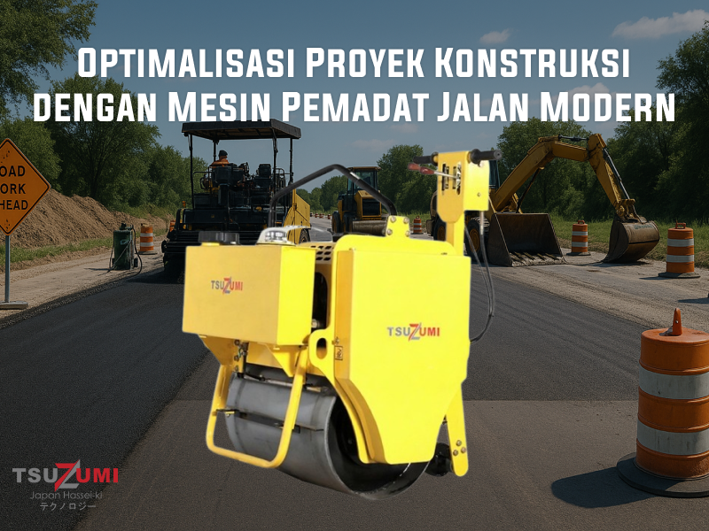 Optimalisasi Proyek Konstruksi dengan Mesin Pemadat Jalan Modern