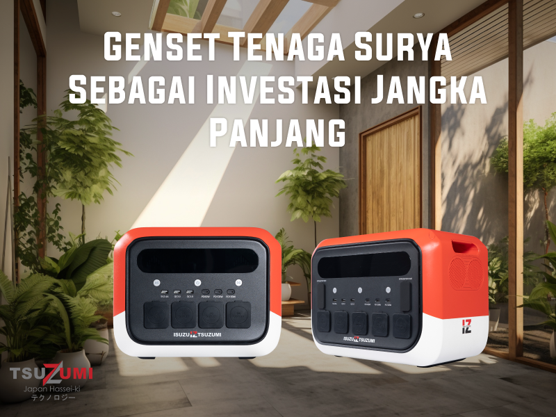 Genset Tenaga Surya Sebagai Investasi Jangka Panjang