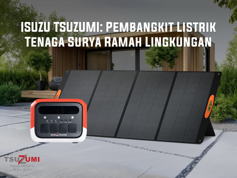 ⁠ISUZU TSUZUMI: Pembangkit Listrik Tenaga Surya Ramah Lingkungan