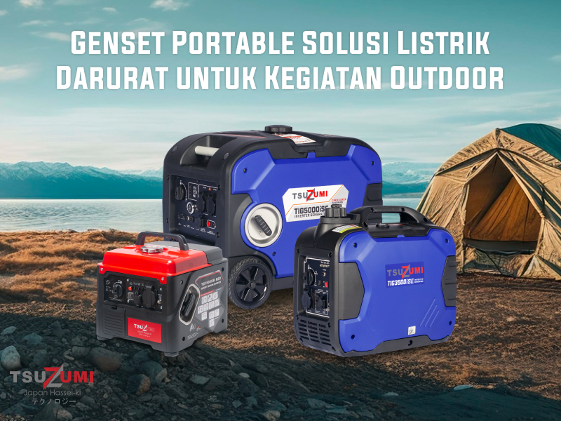 Genset Portable Solusi Listrik Darurat untuk Kegiatan Outdoor