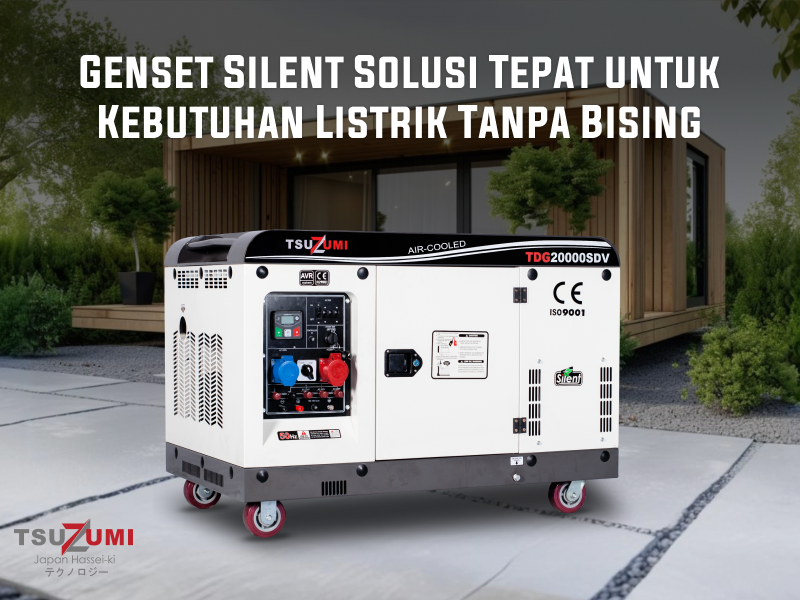 Genset Silent Solusi Tepat untuk Kebutuhan Listrik Tanpa Bising