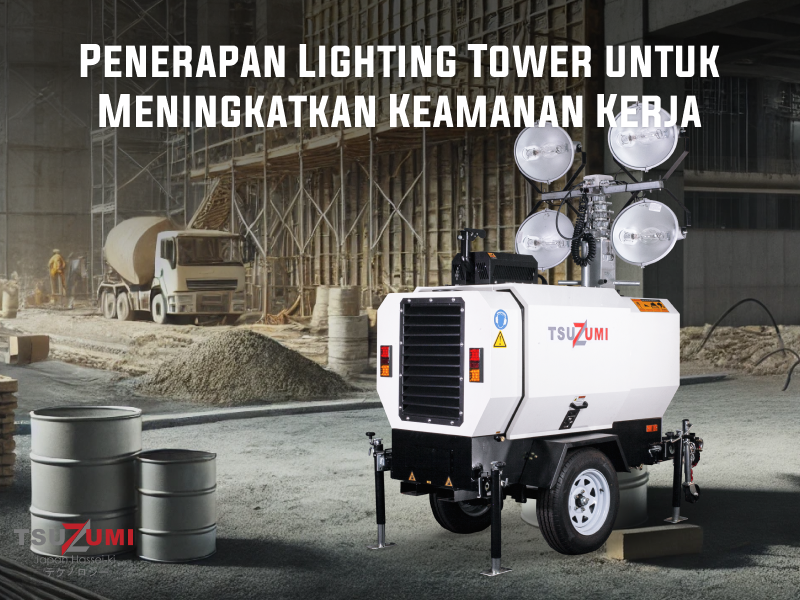 Penerapan Lighting Tower untuk Meningkatkan Keamanan Kerja