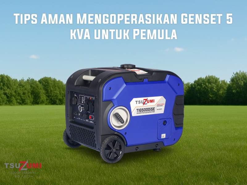 Tips Aman Mengoperasikan Genset 5 kVA untuk Pemula