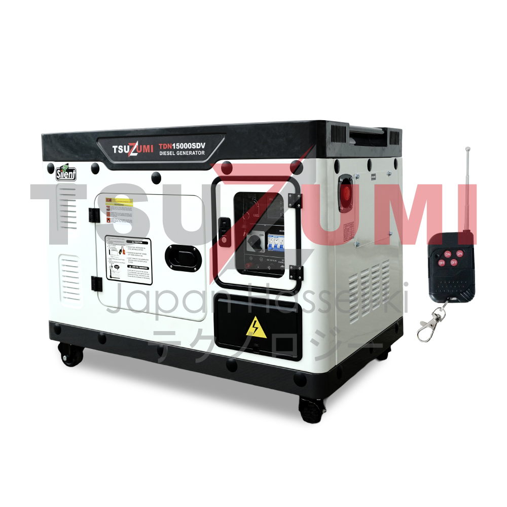 GENSET MINI REMOT 15 KVA 12 KW Diesel 3 Phase TDN15000SDV