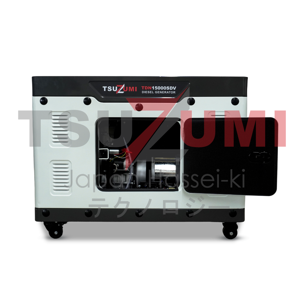 GENSET MINI REMOT 15 KVA 12 KW Diesel 3 Phase TDN15000SDV