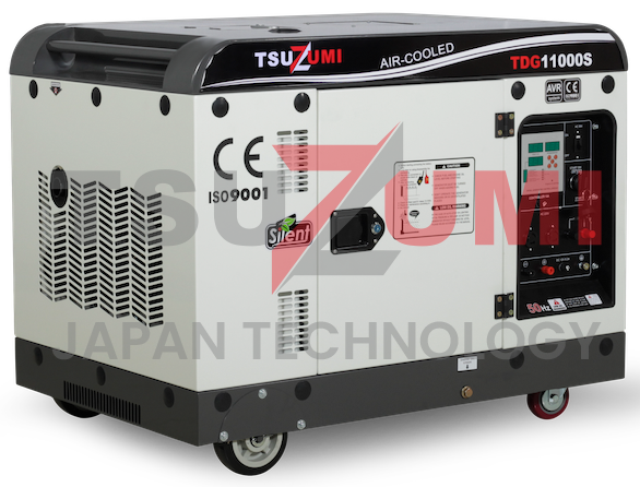 Genset Silent TDG11000S 10 KVA 8 KW 1 Phase