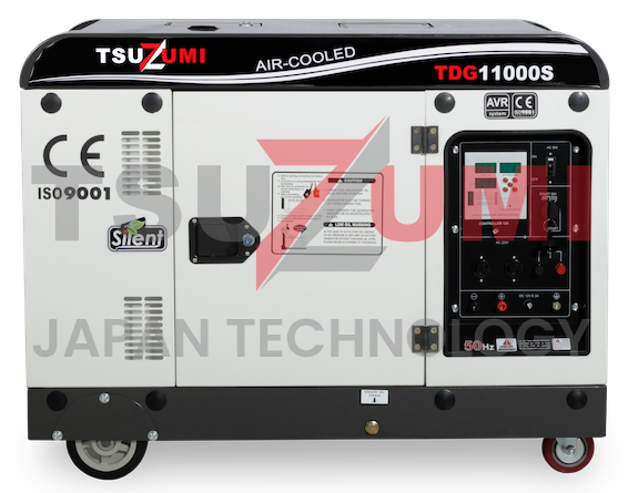 Genset Silent TDG11000S 10 KVA 8 KW 1 Phase