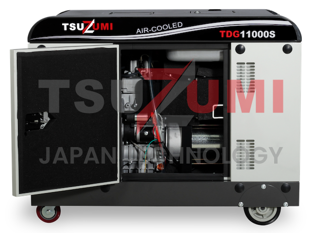 Genset Silent TDG11000S 10 KVA 8 KW 1 Phase