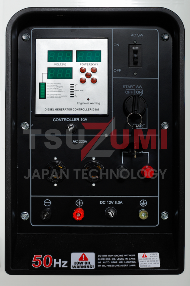 Genset Silent TDG11000S 10 KVA 8 KW 1 Phase