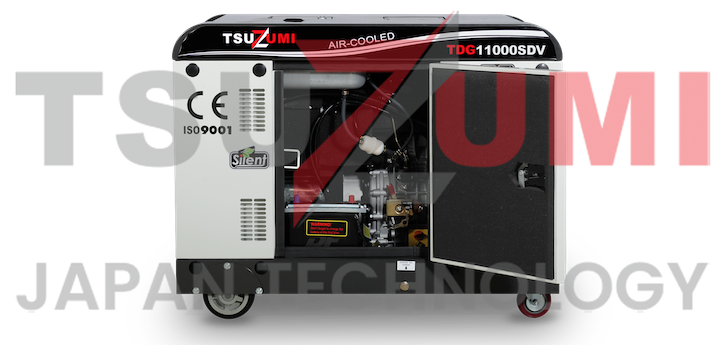 Genset Silent TDG11000SDV 10 KVA 8 KW 3 Phase