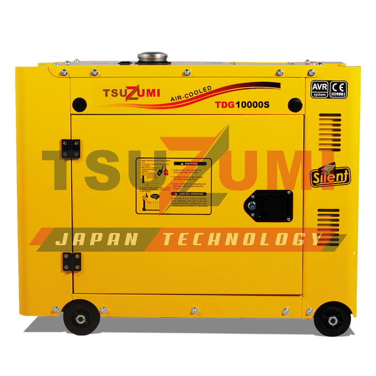 Genset Silent Diesel TDG10000S 9 KVA 7.5 KW 1 Phase