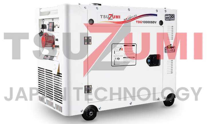 Genset Silent Diesel TDG10000SDV 9 KVA 7.5 KW 3 Phase