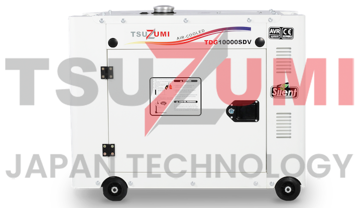 Genset Silent Diesel TDG10000SDV 9 KVA 7.5 KW 3 Phase