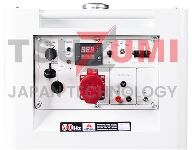 Genset Silent Diesel TDG10000SDV 9 KVA 7.5 KW 3 Phase