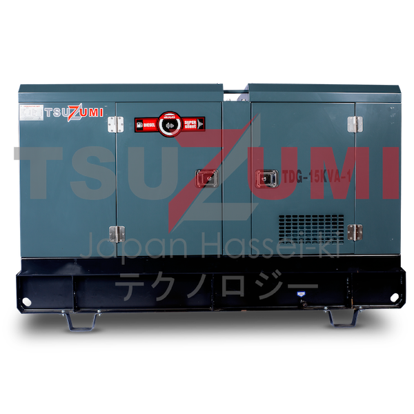 Genset Silent Diesel TDG 15-1 KVA 12 KW 1 Phase