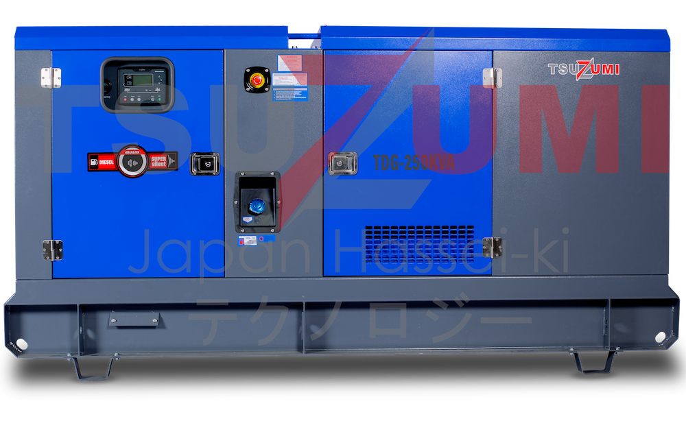 Genset Silent Diesel TDG 250 KVA 200 KW