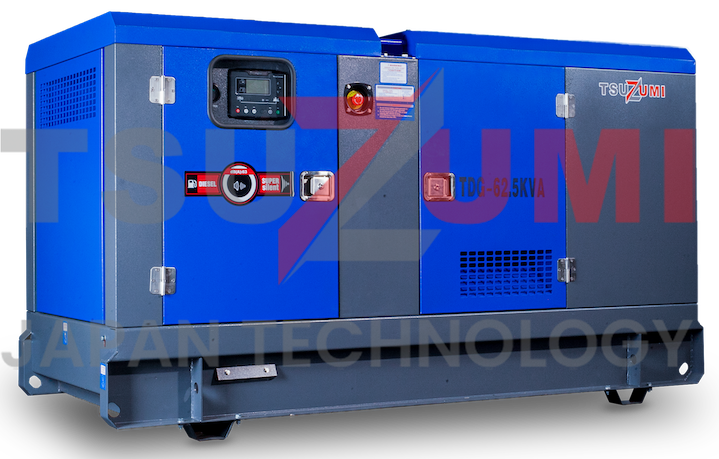 Genset Silent Diesel TDG 62,5 KVA 50 KW