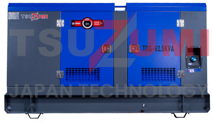 Genset Silent Diesel TDG 62,5 KVA 50 KW