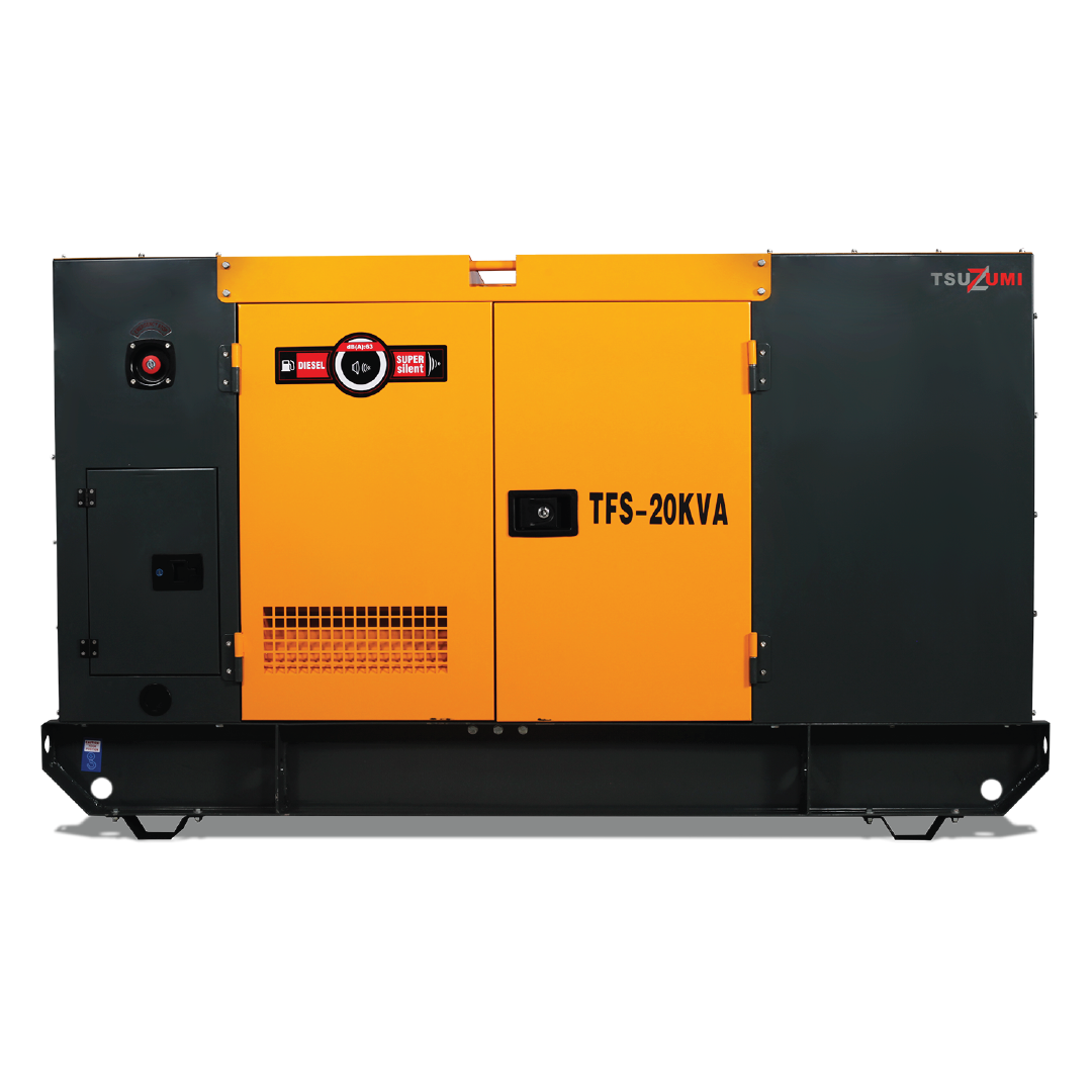 Genset Silent Diesel TFS 20 KVA 16 KW 