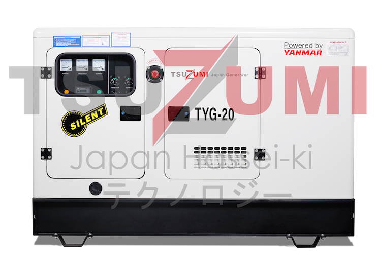 Genset Silent Diesel TYG 20 KVA 16 KW 3 Phase