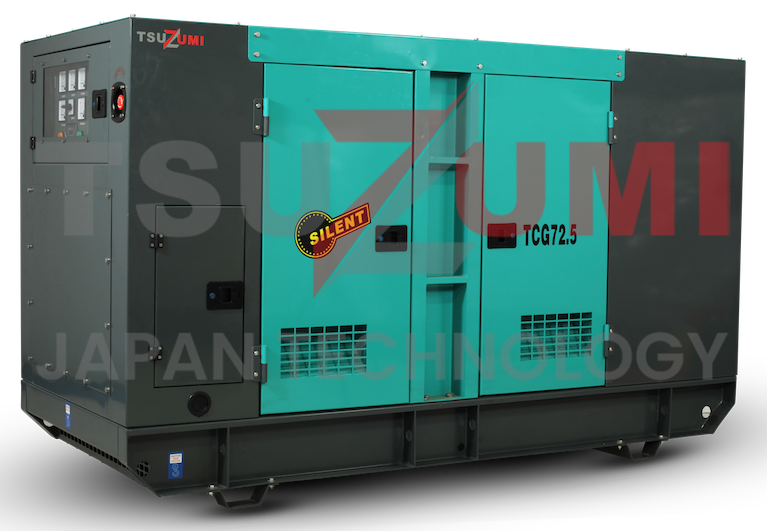 Genset Silent Diesel TCG 80 KVA 64 KW