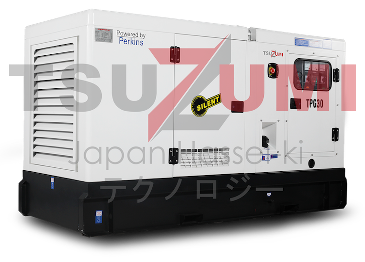 Genset Silent Diesel TPG 30 KVA 24 KW
