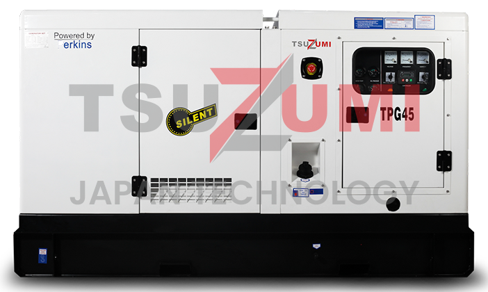 Genset Silent Diesel TPG 45 KVA 36 KW