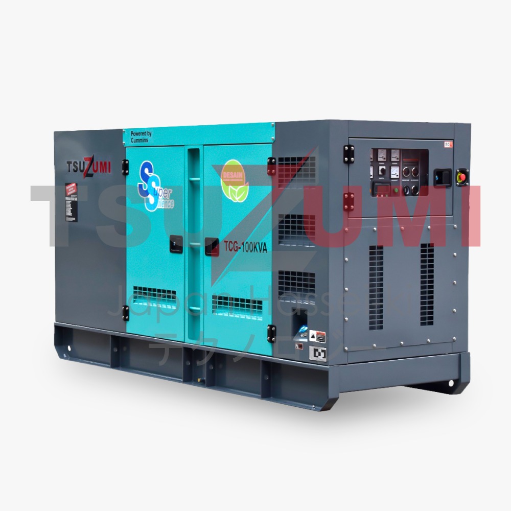 Genset Silent Diesel TCG 100 KVA 80 KW