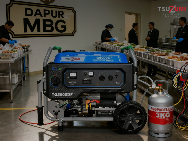 Mengapa Harus membeli Genset berbahan bakar LPG ?