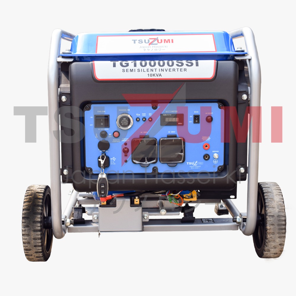 Genset Semi Silent Inverter 10 KVA 8.5 KW Bensin 1 Phase TG10000SSI