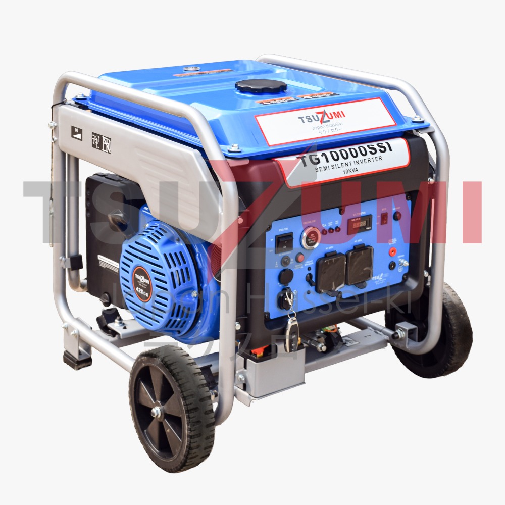 Genset Semi Silent Inverter 10 KVA 8.5 KW Bensin 1 Phase TG10000SSI
