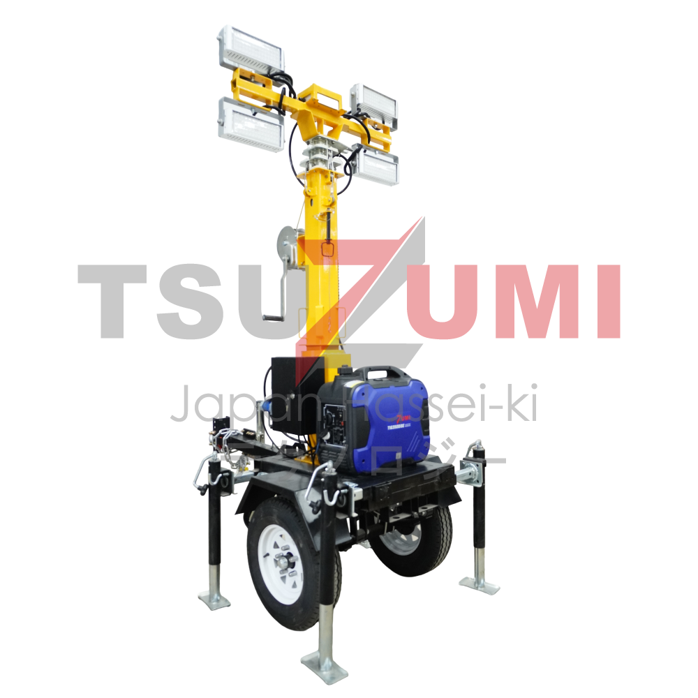 Tower Sign LT-6WL dengan Genset + Lampu LED 4x150 Watt