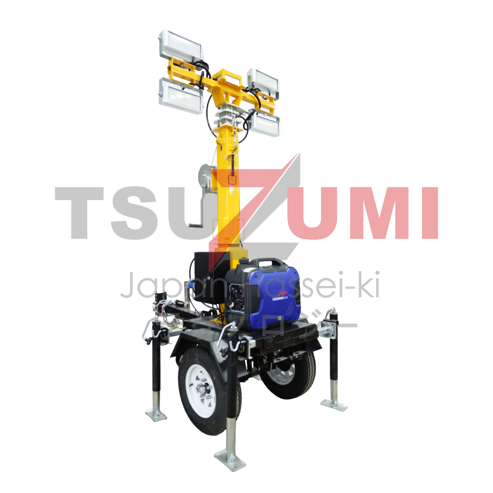 Tower Sign LT-6WL dengan Genset + Lampu LED 4x150 Watt