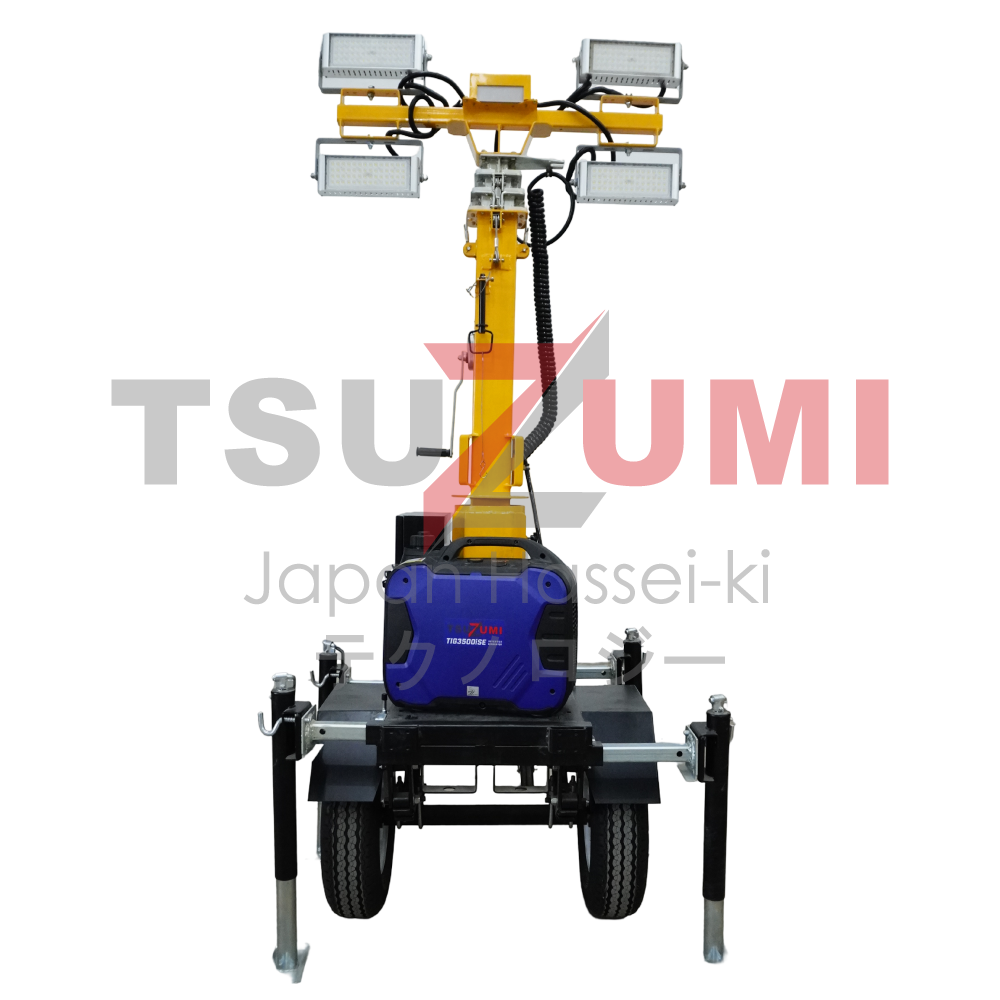 Tower Sign LT-6WL dengan Genset + Lampu LED 4x150 Watt
